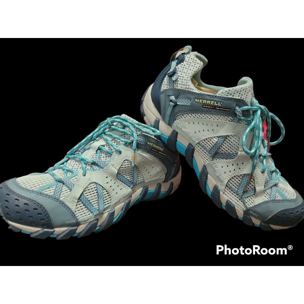 Merrell Waterpro Maipo Teal Womens Active Outdoor Shoe J58124 Size 9.5 US Vibram